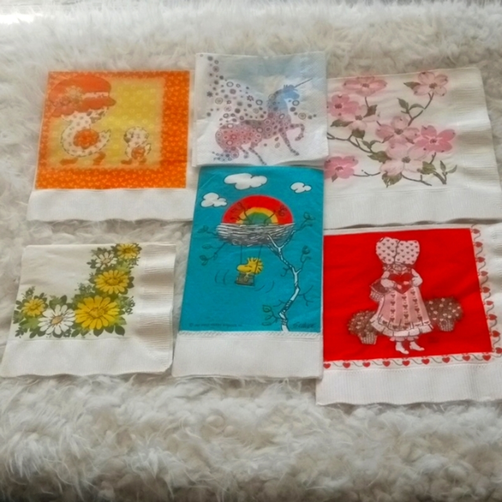 Crafting Napkins Lot of 12